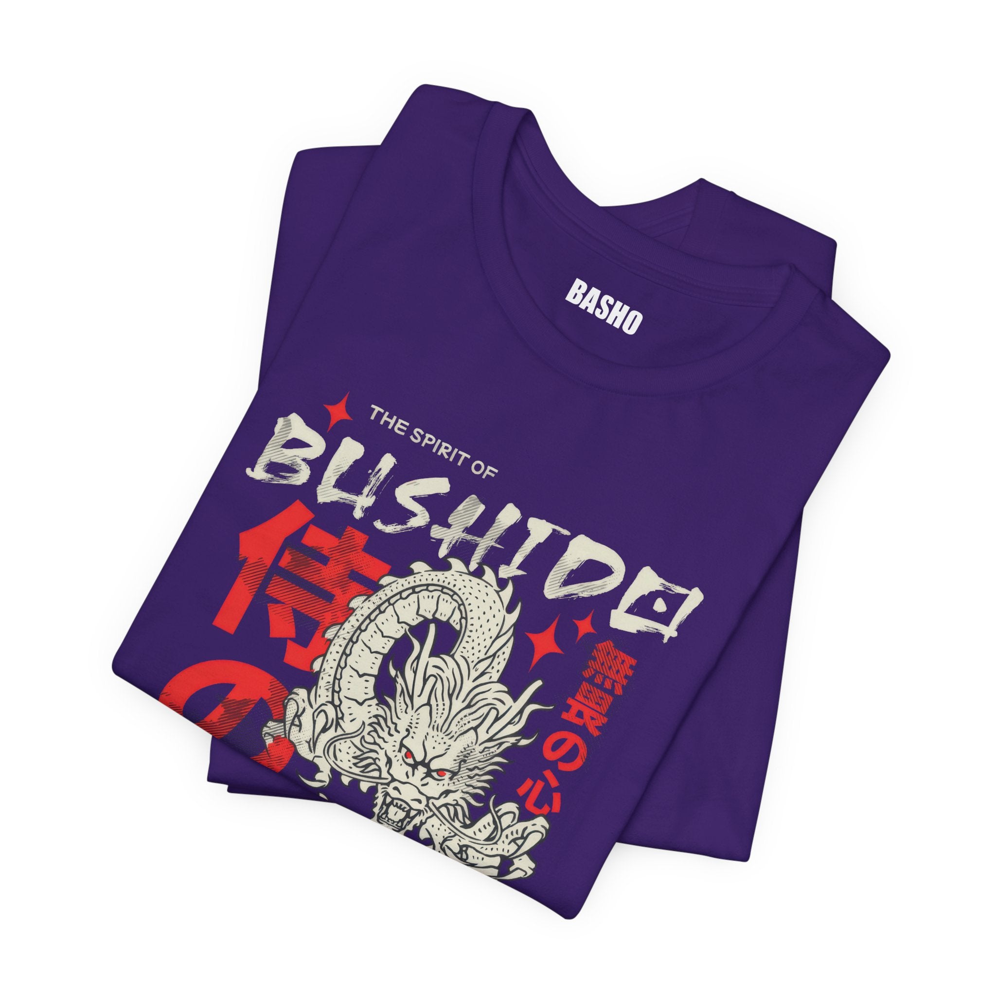 Bushido Spirit T-Shirt – Samurai Code Japanese Streetwear Tee