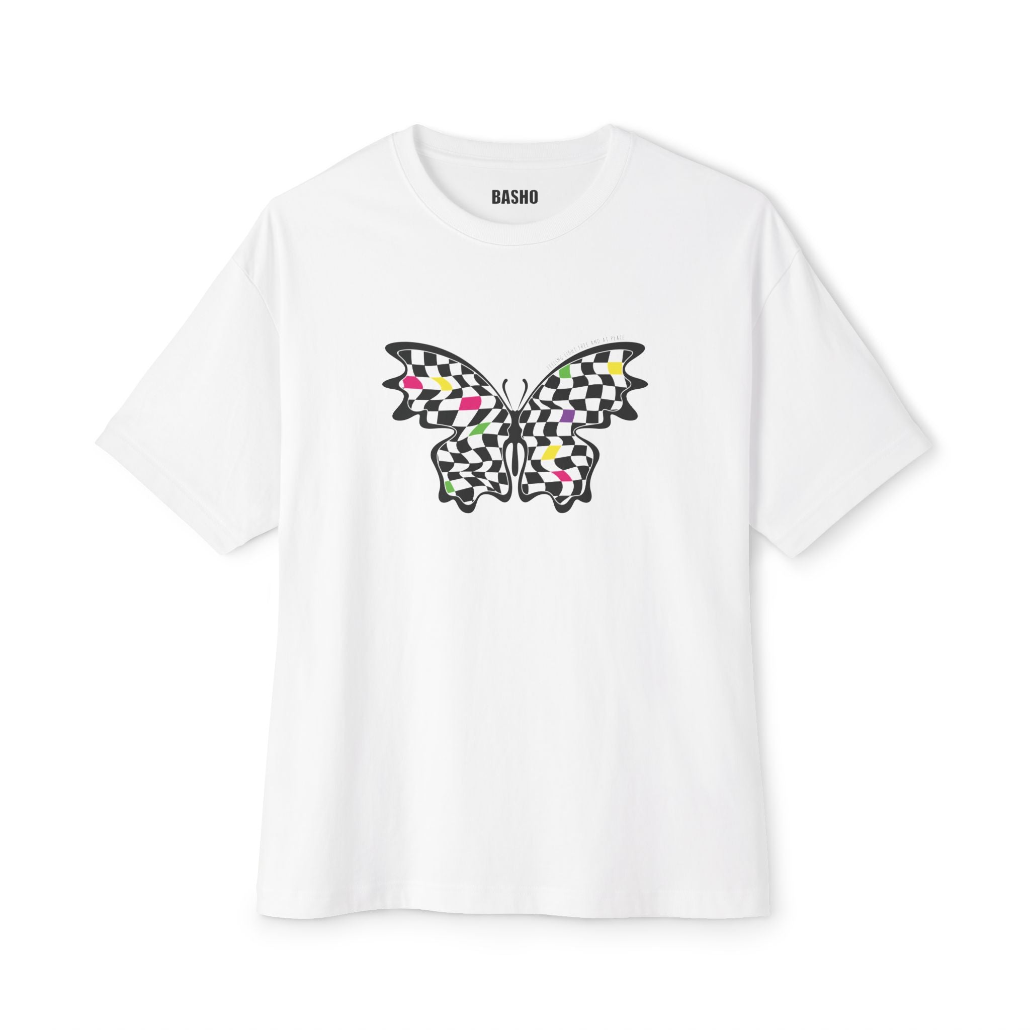 Glitched Butterfly Oversized Tee