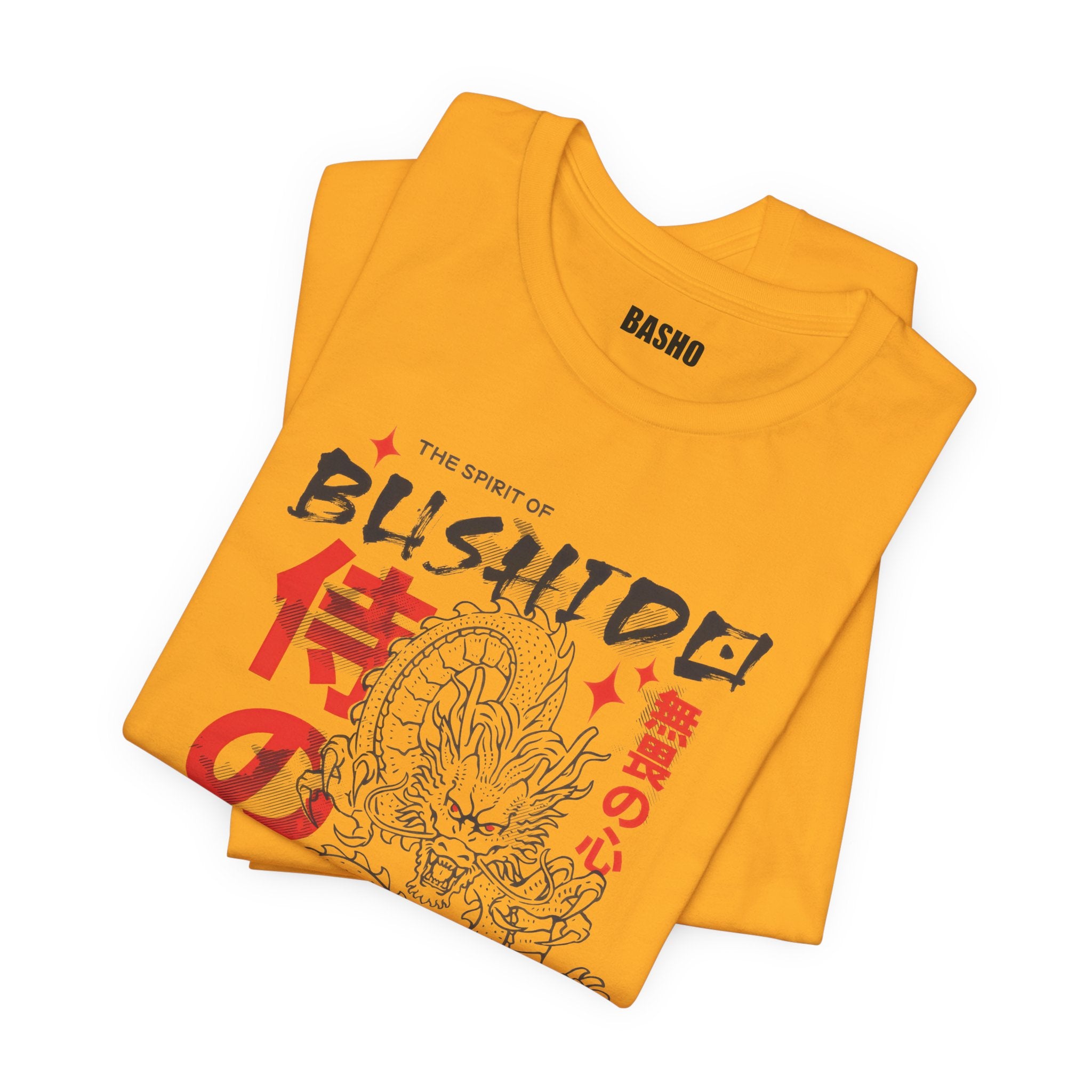 Bushido Spirit T-Shirt – Samurai Code Japanese Streetwear Tee
