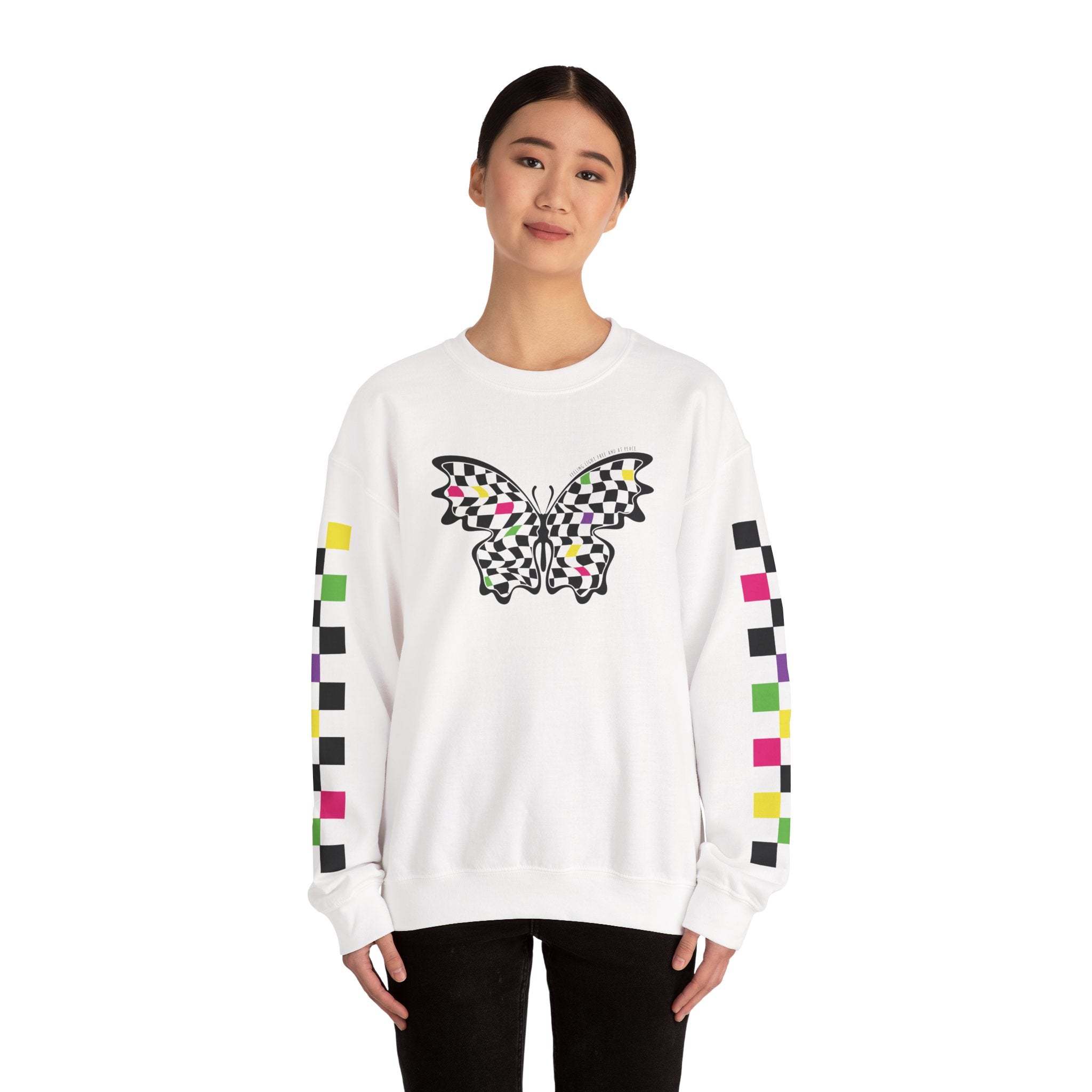 Glitched Butterfly Sweatshirt