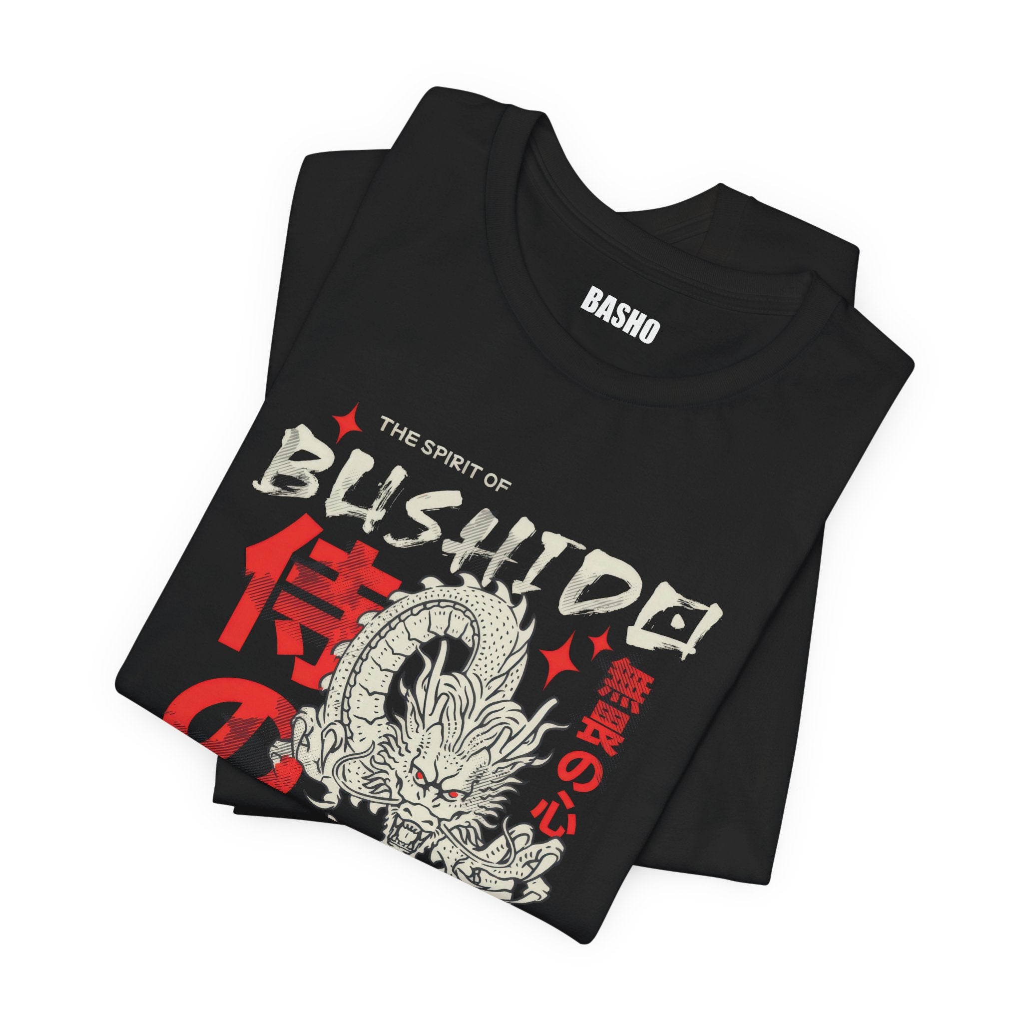 Bushido Spirit T-Shirt – Samurai Code Japanese Streetwear Tee