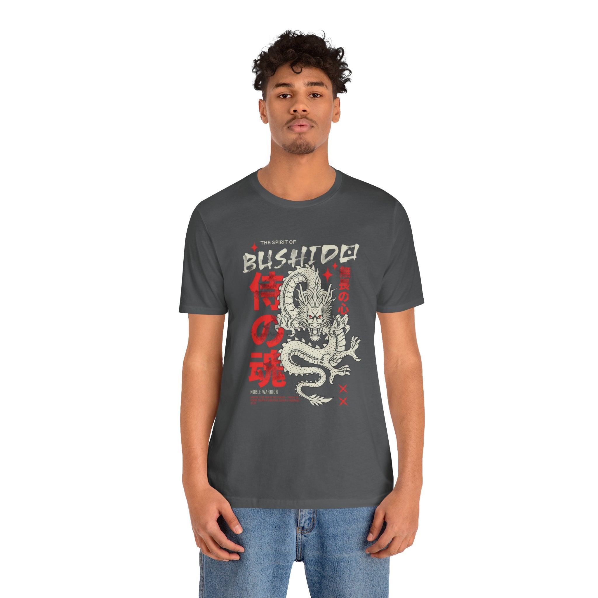 Bushido Spirit T-Shirt – Samurai Code Japanese Streetwear Tee