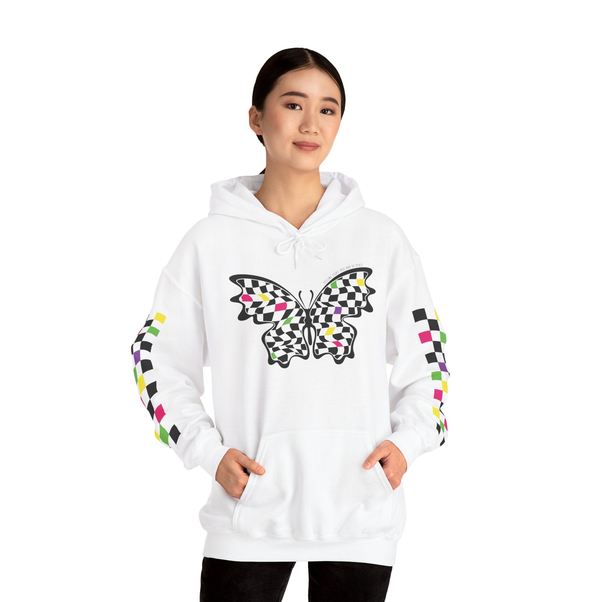 Glitched Butterfly Hoodie